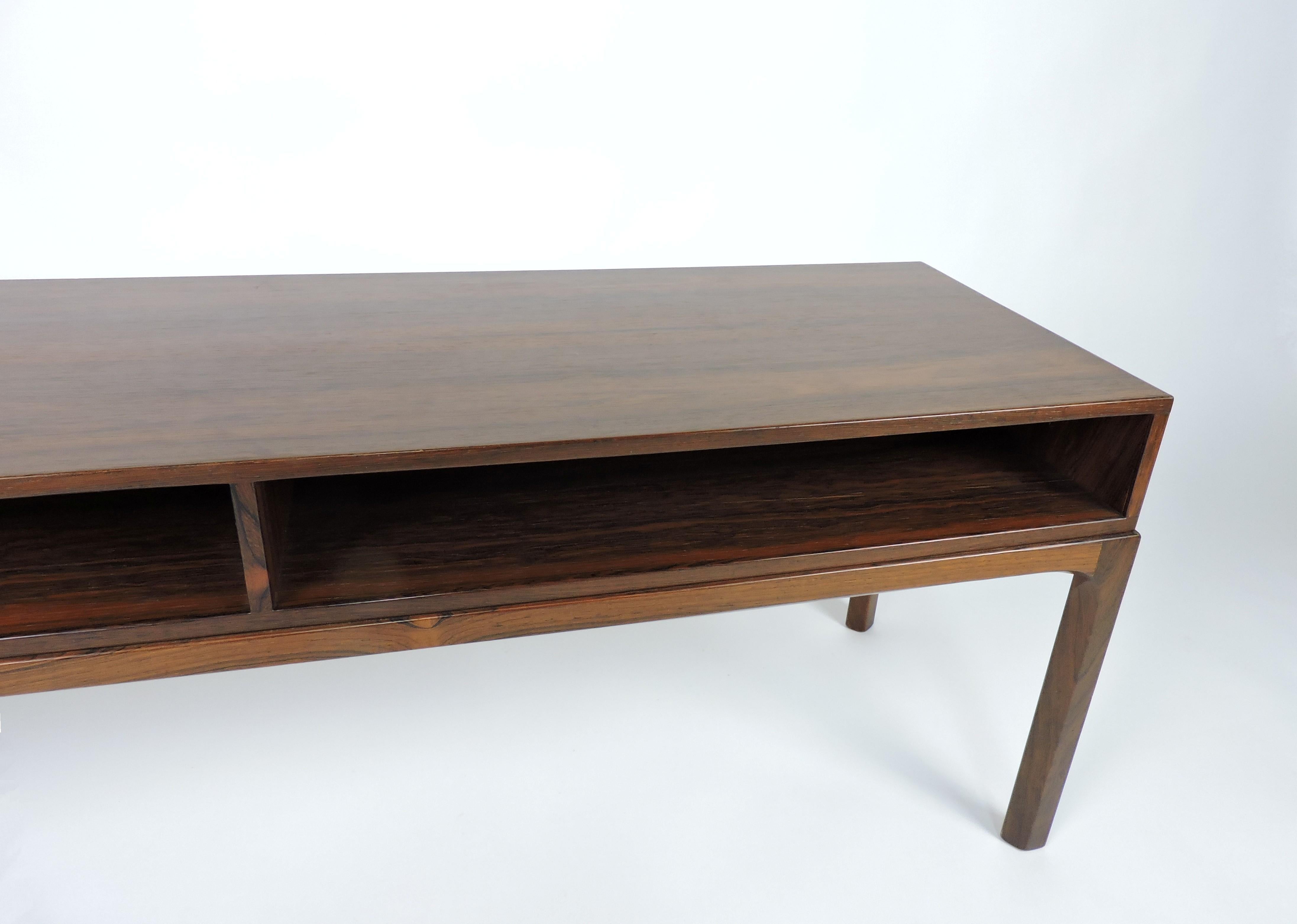 Kai Kristiansen Danish Modern Rosewood Sideboard Table for Askel Kjersgaard #393 For Sale 2