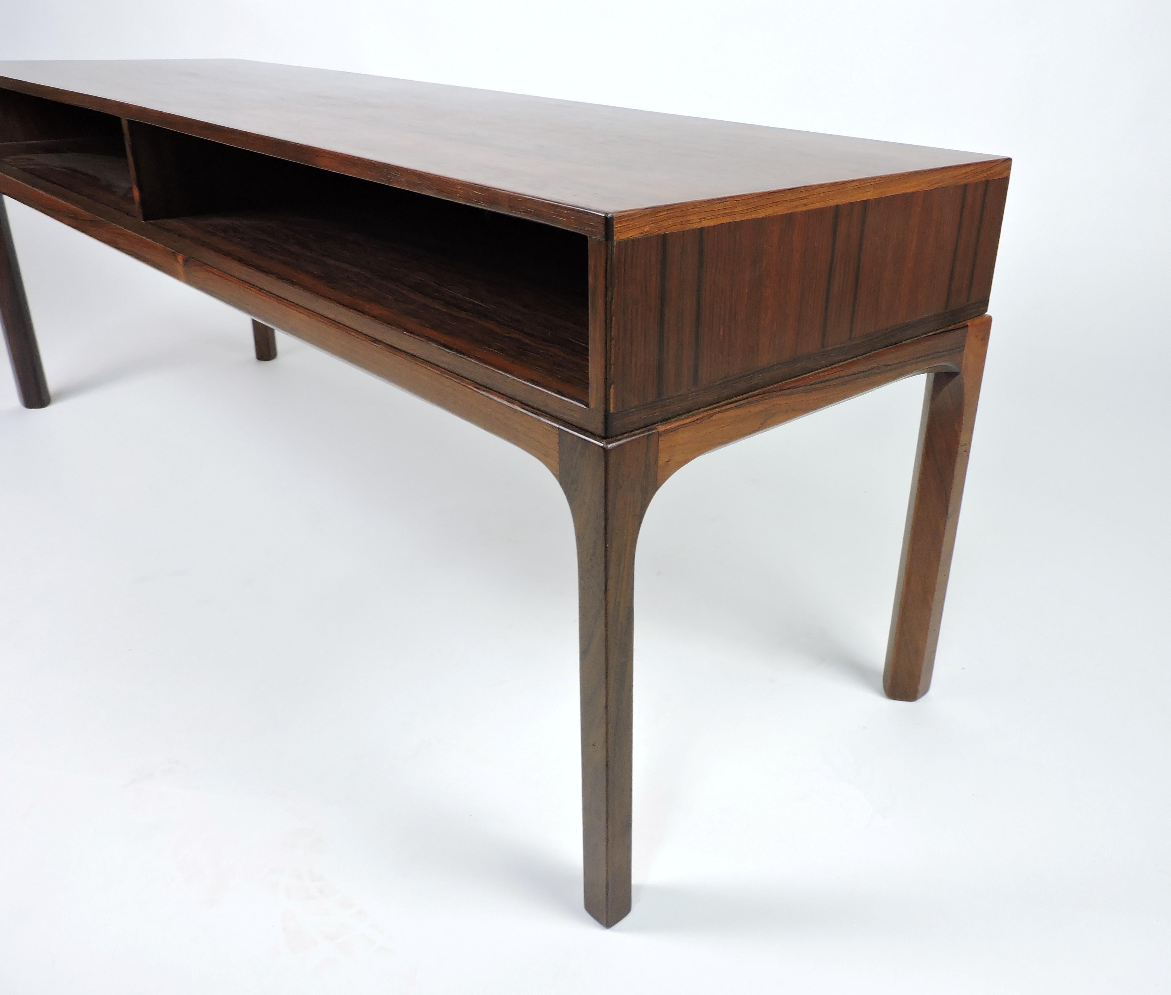 Kai Kristiansen Danish Modern Rosewood Sideboard Table for Askel Kjersgaard #393 For Sale 3