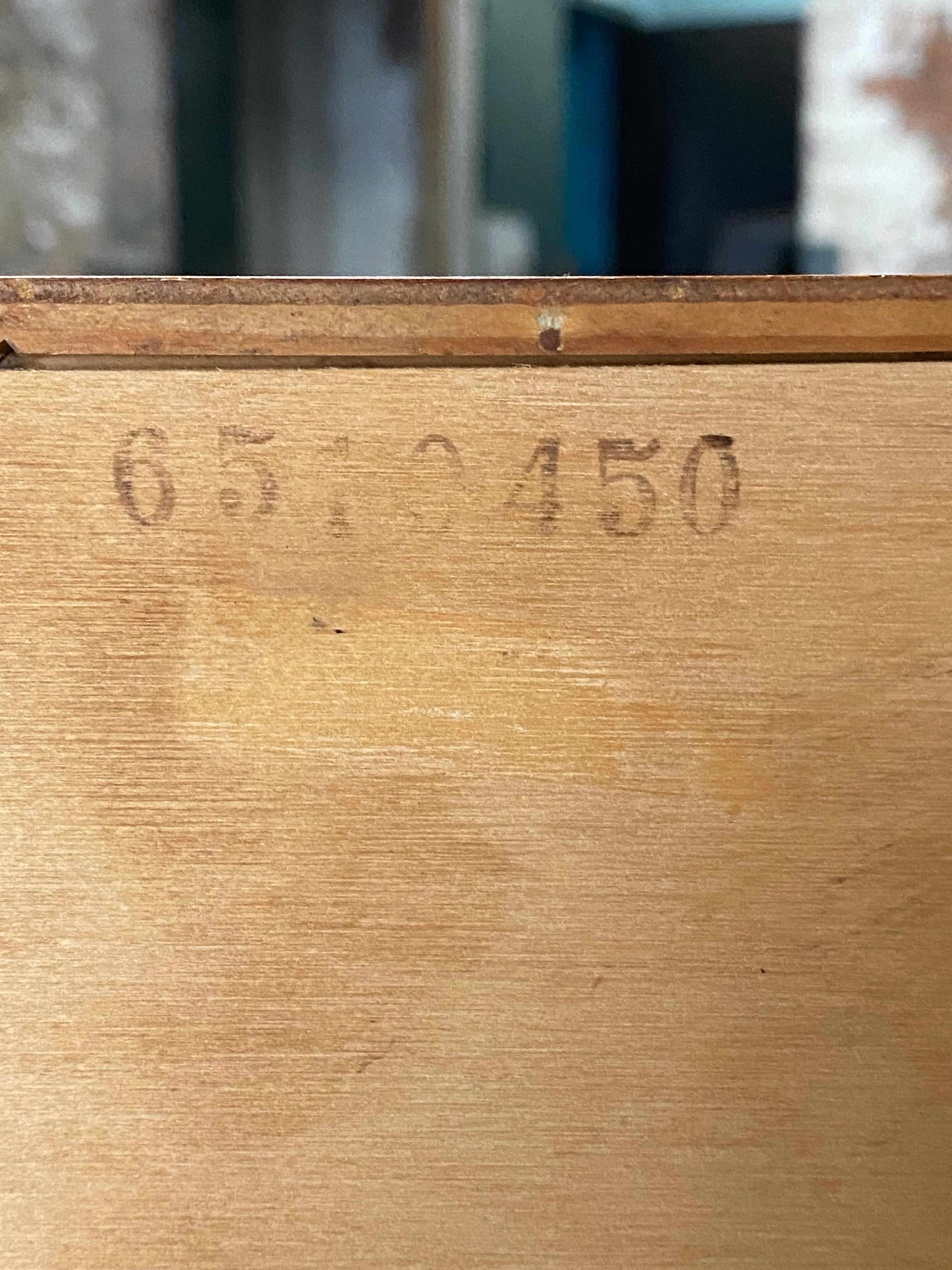 Kai Kristiansen Danish Modern Teak Tambour Door Record Cabinet 10