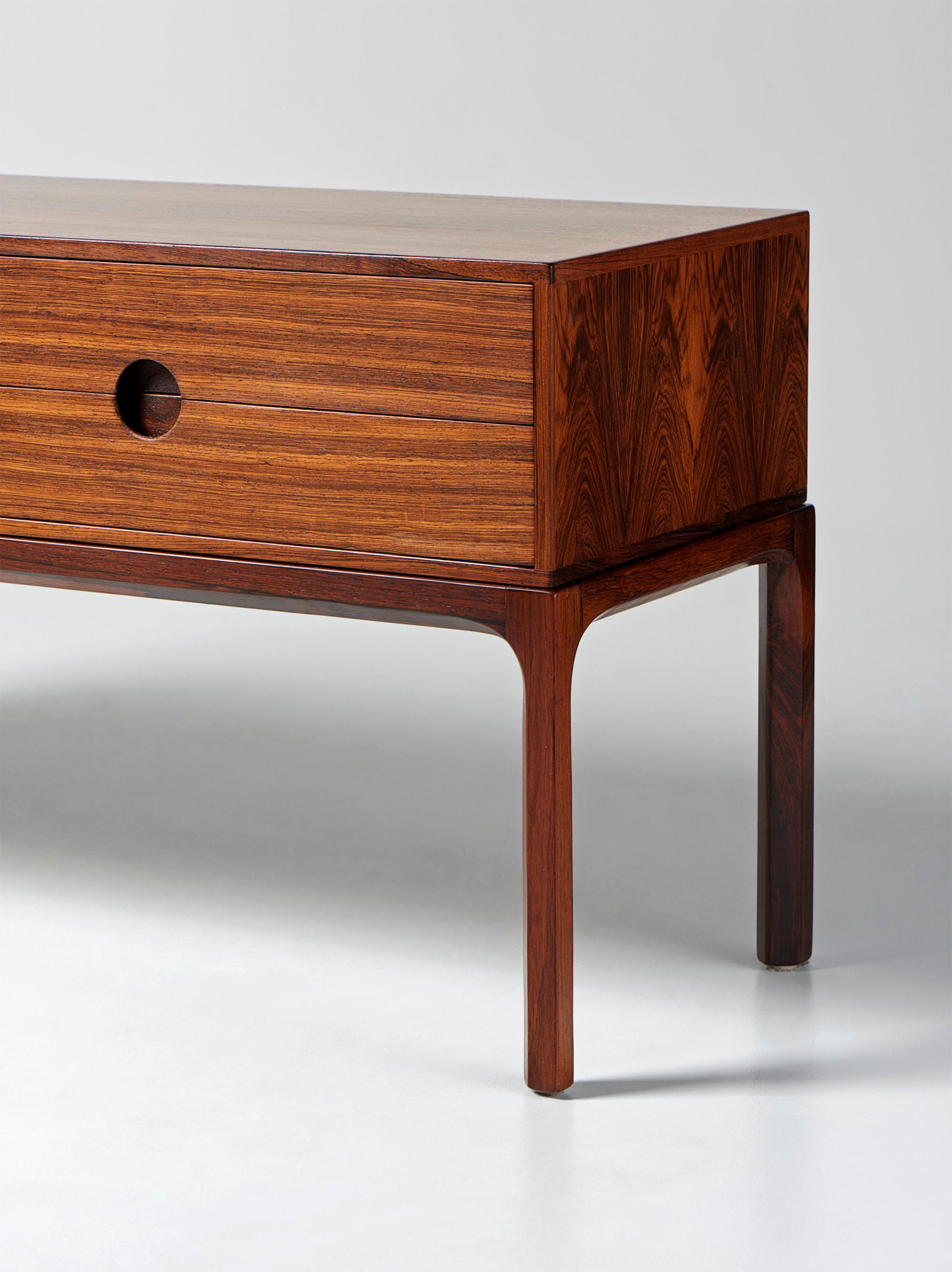 Kai Kristiansen Danish Rosewood Chest, 1950s For Sale 1