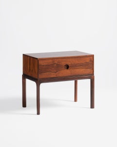 Kai Kristiansen Danish Rosewood Nightstand, 1950s