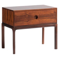 Kai Kristiansen Danish Rosewood Nightstand, 1950s