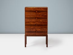Kai Kristiansen Danish Tallboy Chest of Drawers, Rosewood