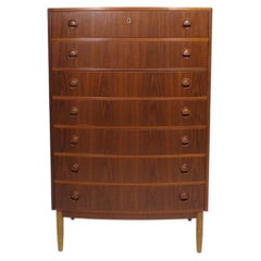 Kai Kristiansen Danish Teak Chest of Drawers
