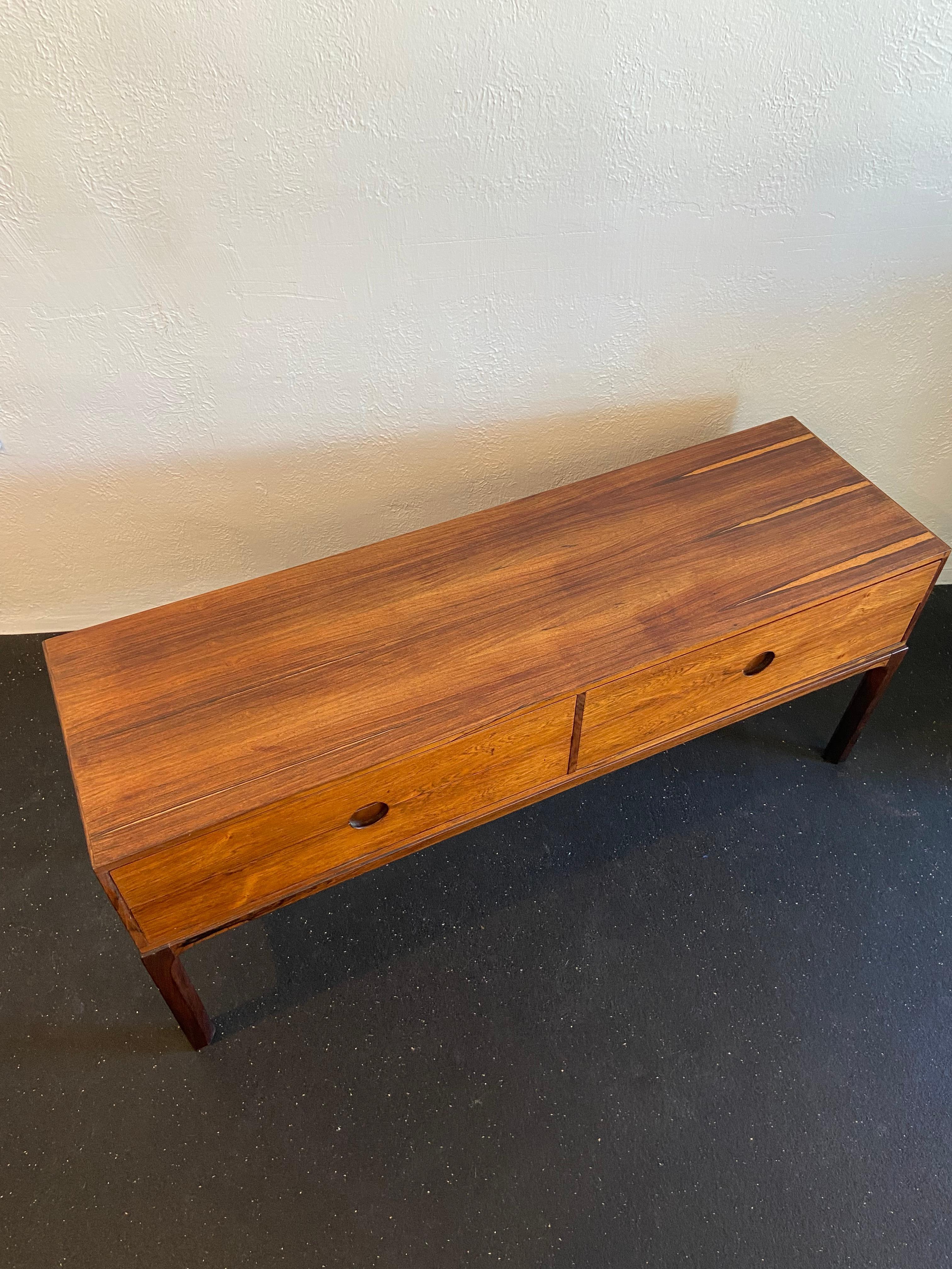 Kai Kristiansen Diminutive Rosewood Chest of Drawers For Sale 1