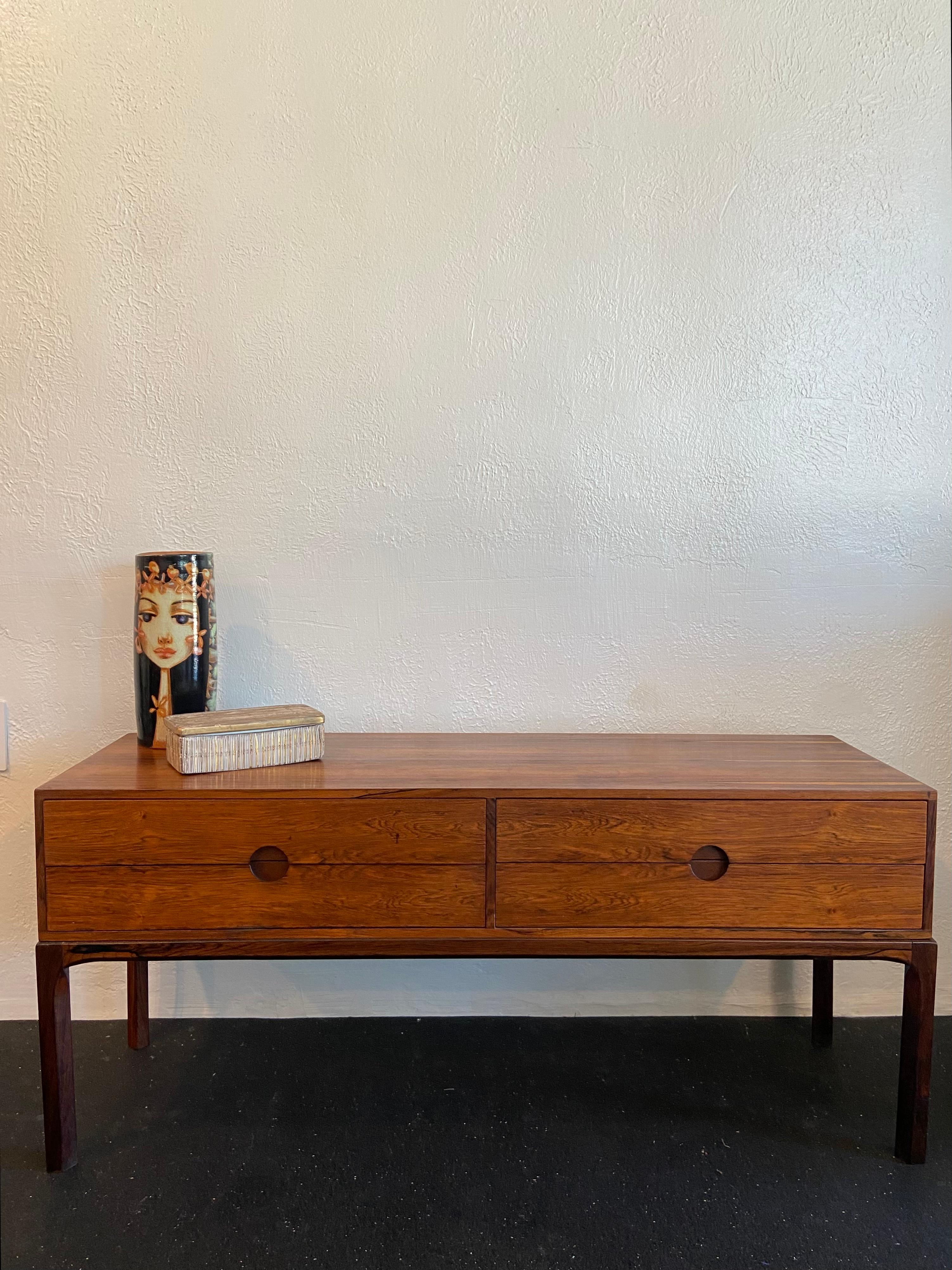 Kai Kristiansen Diminutive Rosewood Chest of Drawers For Sale 3