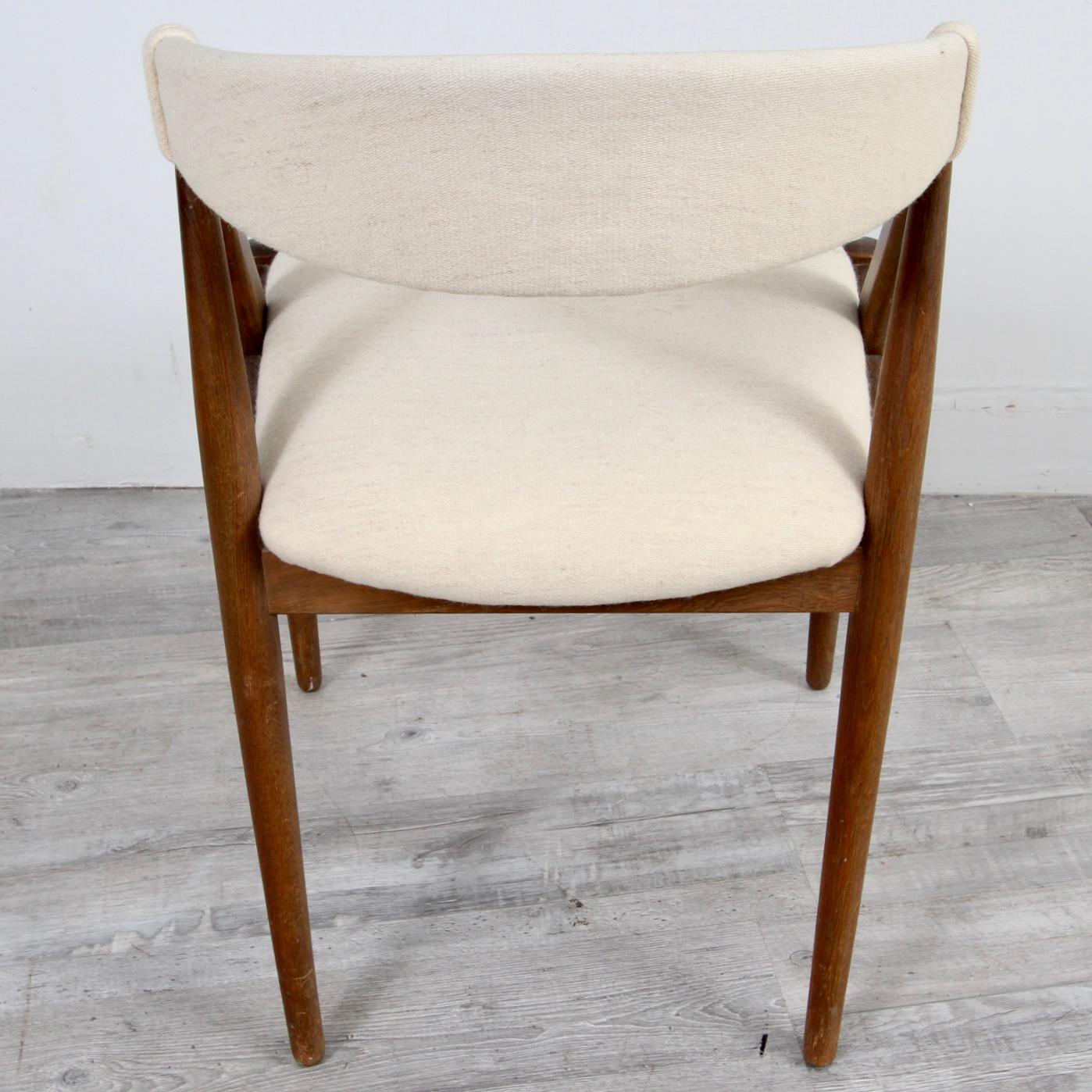 Kai Kristiansen Dining Chair by Schou Andersen in Denmark In Good Condition For Sale In New London, CT