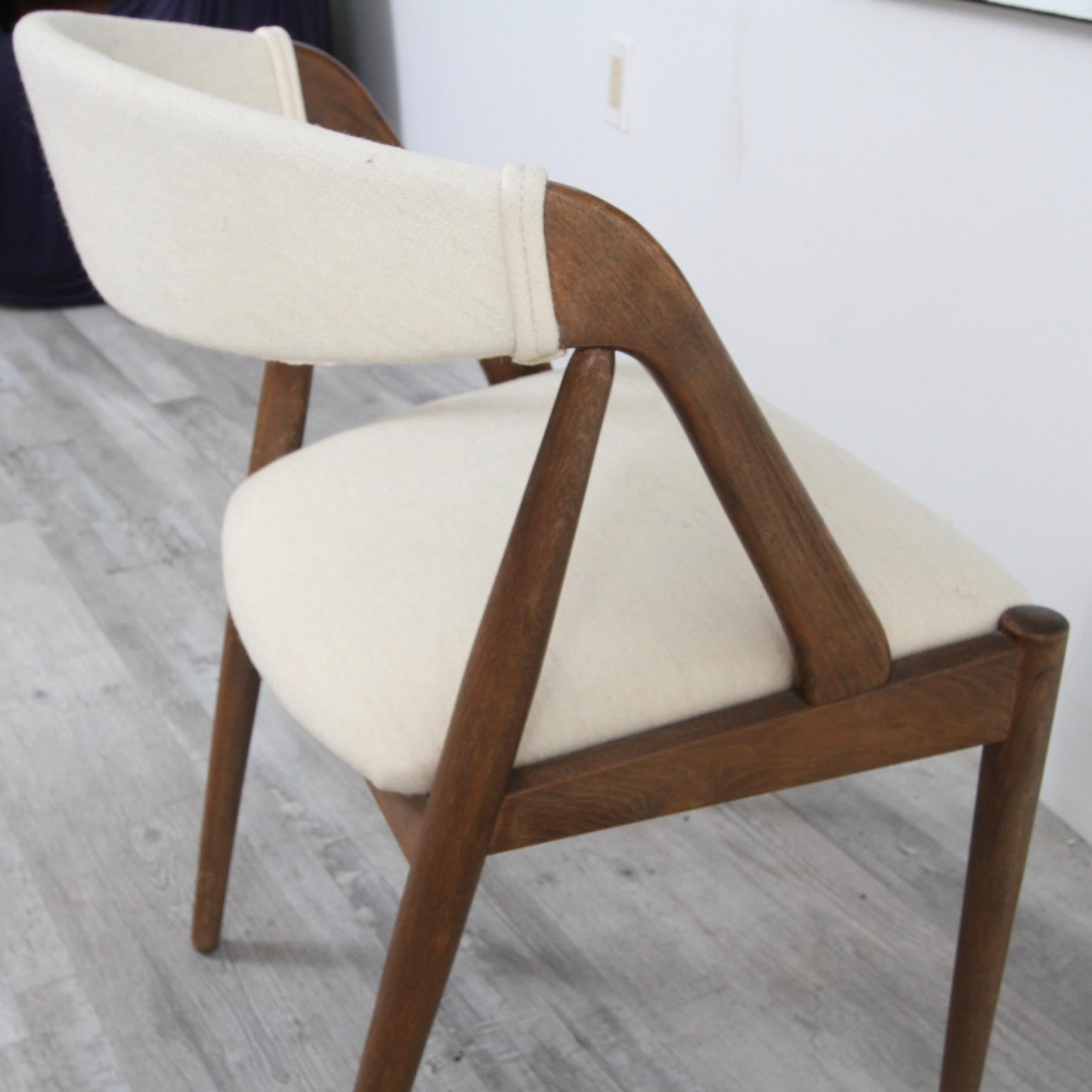 20th Century Kai Kristiansen Dining Chair by Schou Andersen in Denmark For Sale
