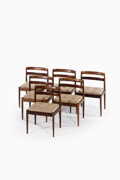 Kai Kristiansen dining chairs model 301 / Universe by Magnus Olesen in Denmark