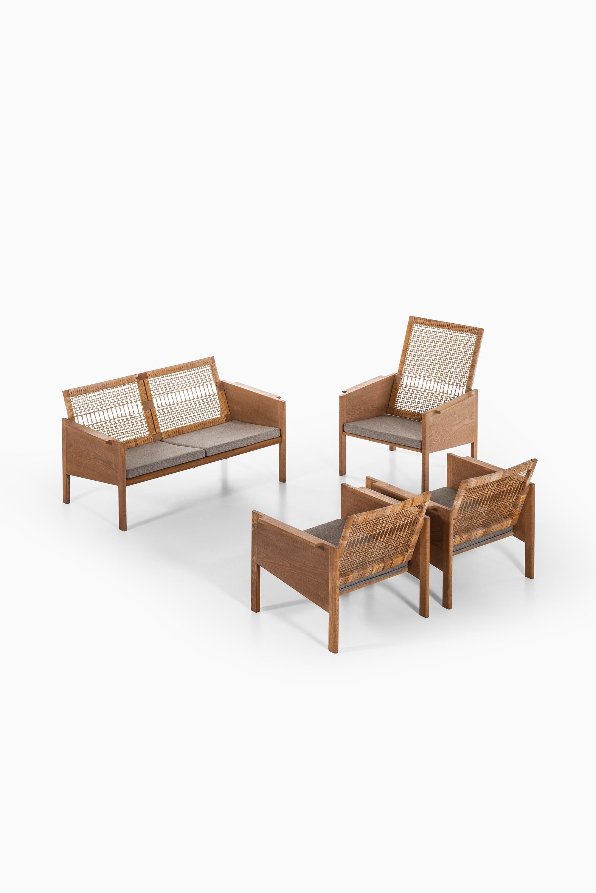 Mid-20th Century Kai Kristiansen Easy Chairs Model 150 by Christian Jensen Møbelsnedkeri For Sale