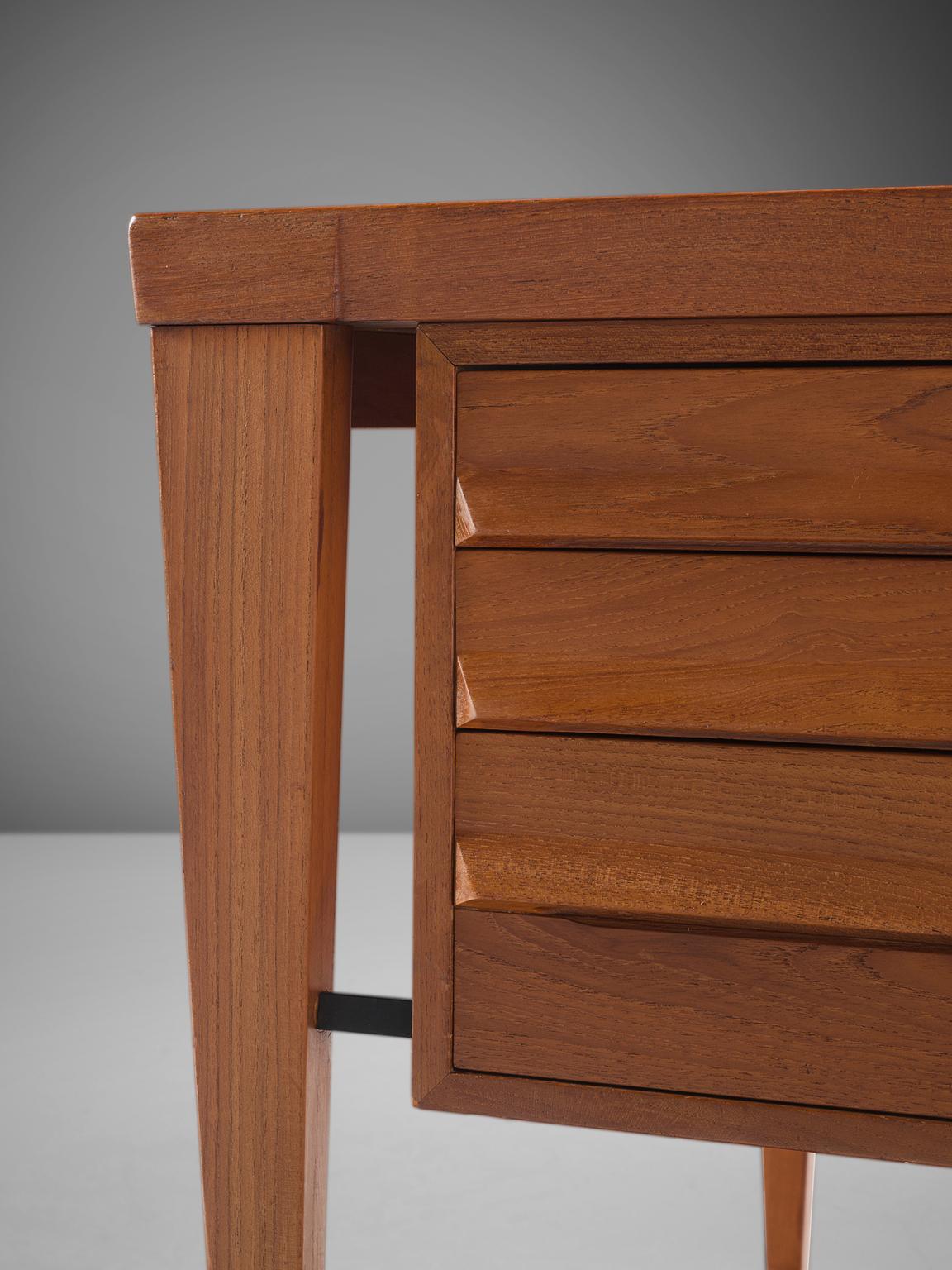 Mid-20th Century Kai Kristiansen Elegant Executive Desk in Teak