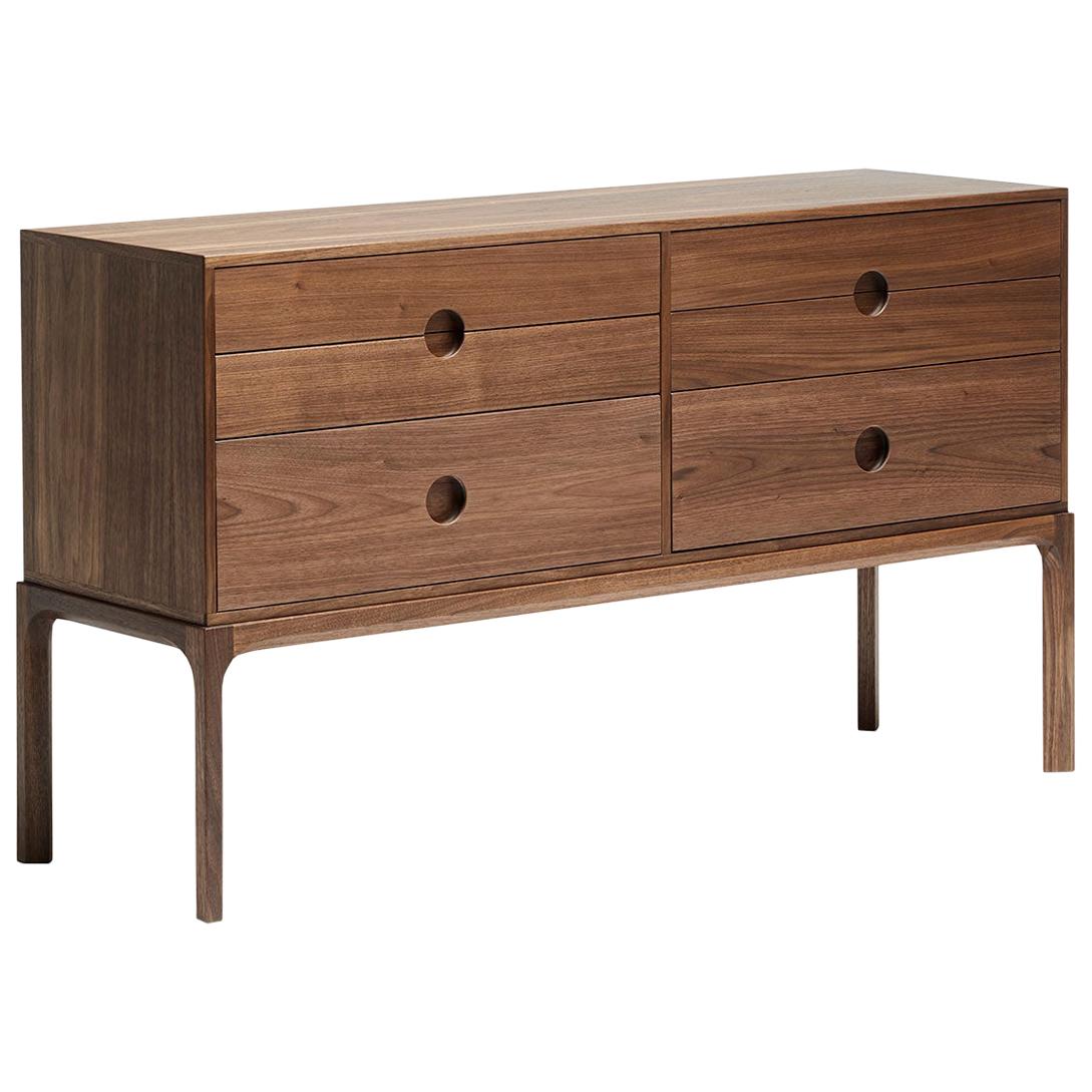 Kai Kristiansen, Entre 2C, Six Drawer Chest, Walnut