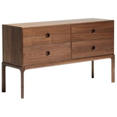 Kai Kristiansen, Entre 2C, Six Drawer Chest, Walnut