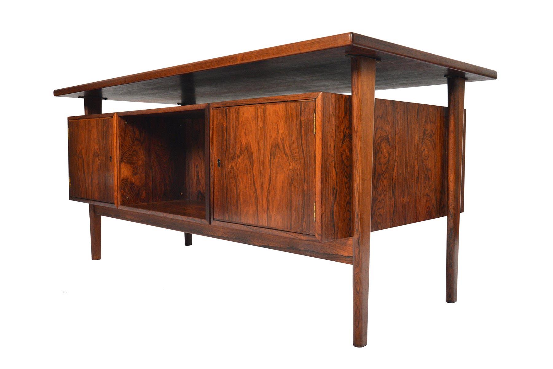 Kai Kristiansen FM 60 Executive Desk in Brazilian Rosewood 7