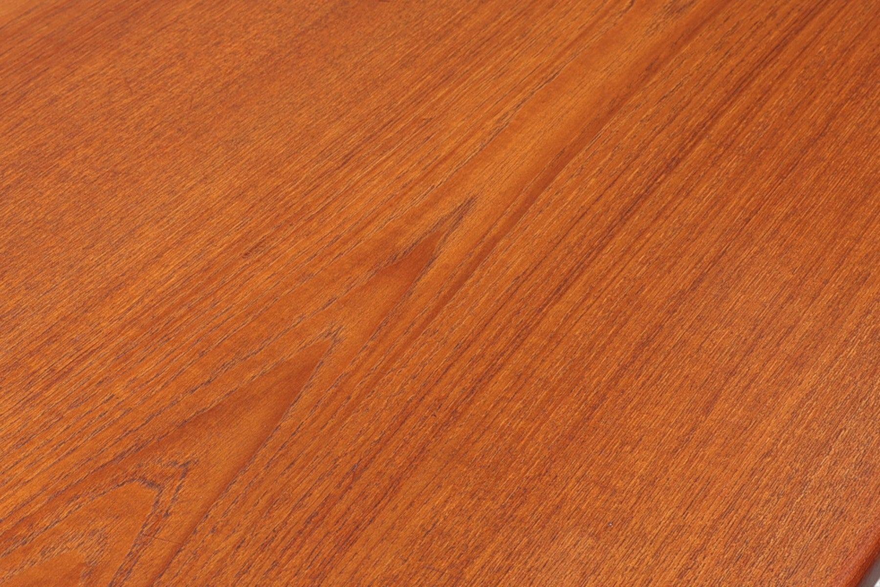 Teak Scrivania direzionale Kai Kristiansen Fm 60 in teak in vendita