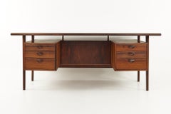 Kai Kristiansen FM 60 Mid Century Rosewood Executive Desk
