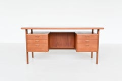 Kai Kristiansen FM60 teak desk Feldballes Møbelfabrik Denmark 1960
