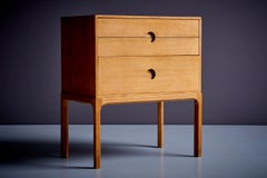 Kai Kristiansen for Aksel Kjersgaard 386 bedside or end table in oak, 1960s