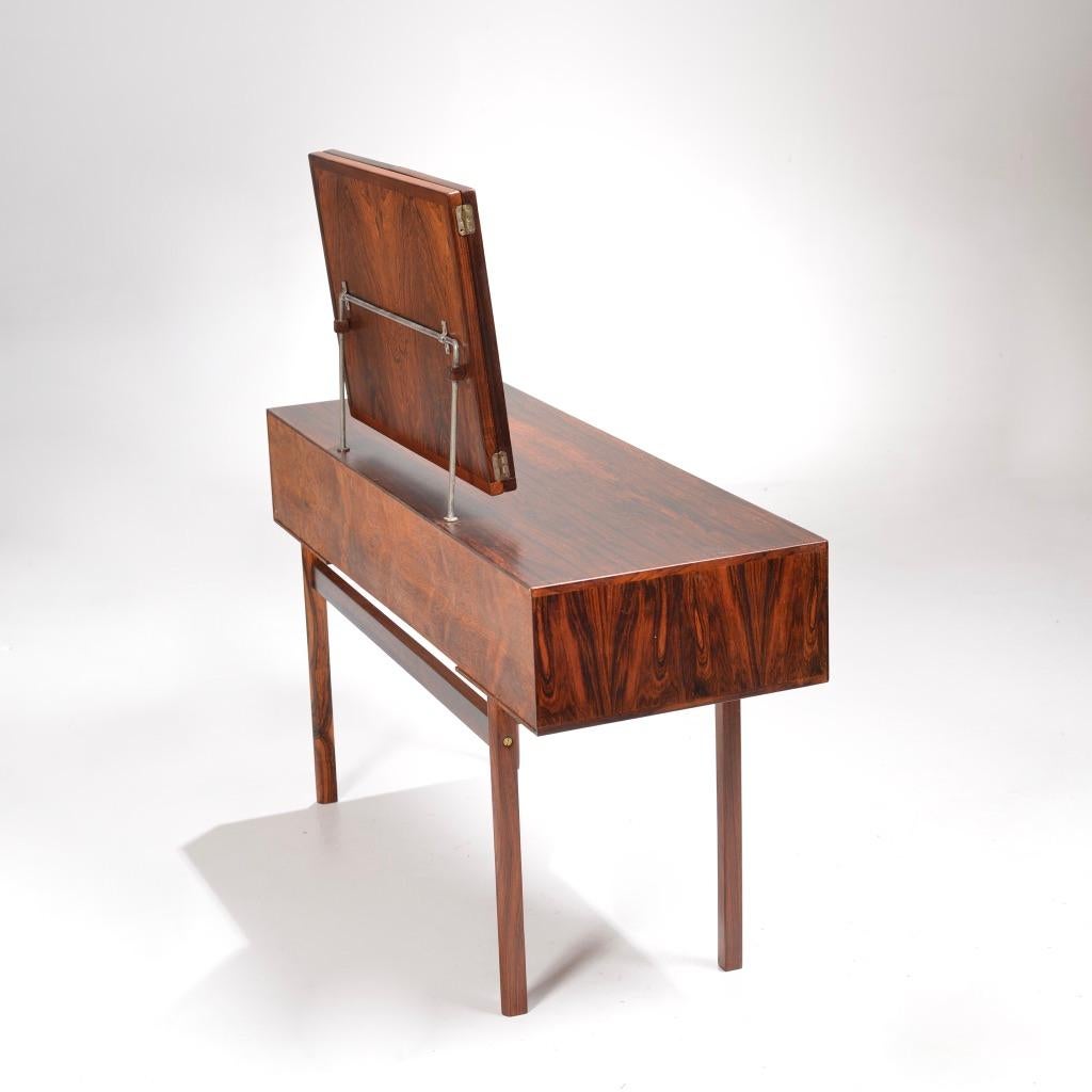 Kai Kristiansen for Aksel Kjersgaard Rosewood Vanity with Folding Mirror 2