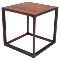 Kai Kristiansen for Aksel Kjersgaard, Stool with Leather and Rosewood