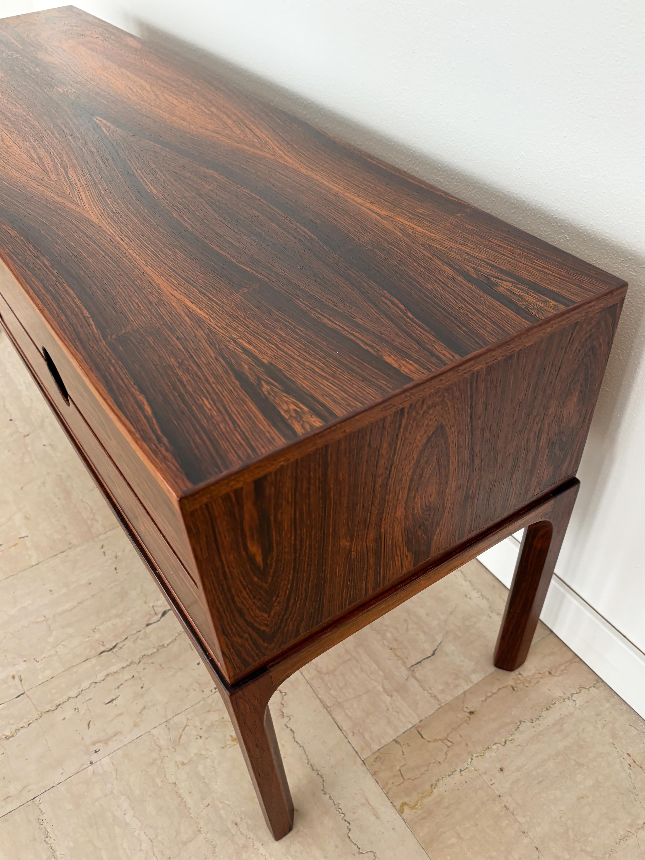 Kai Kristiansen für Aksel Kjirsgaard Dunkles Holz Skandinavische Anrichte Kommode 1960 im Angebot 5