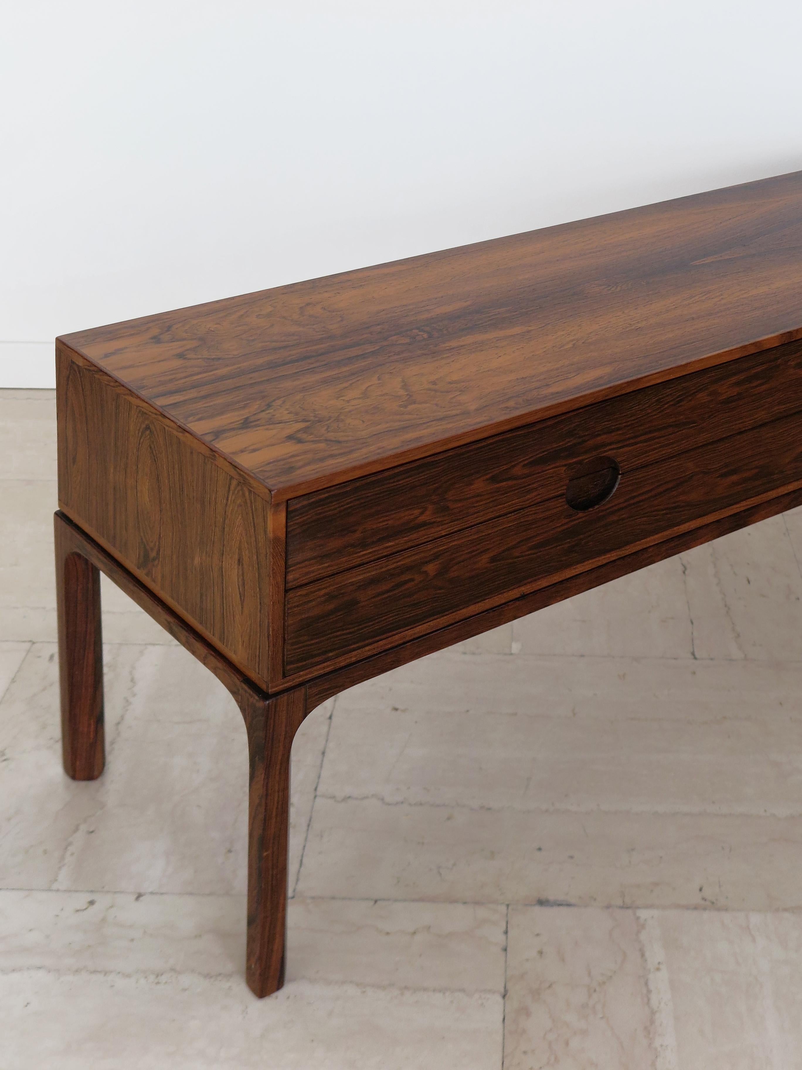 Kai Kristiansen für Aksel Kjirsgaard Dunkles Holz Skandinavische Anrichte Kommode 1960 im Angebot 6