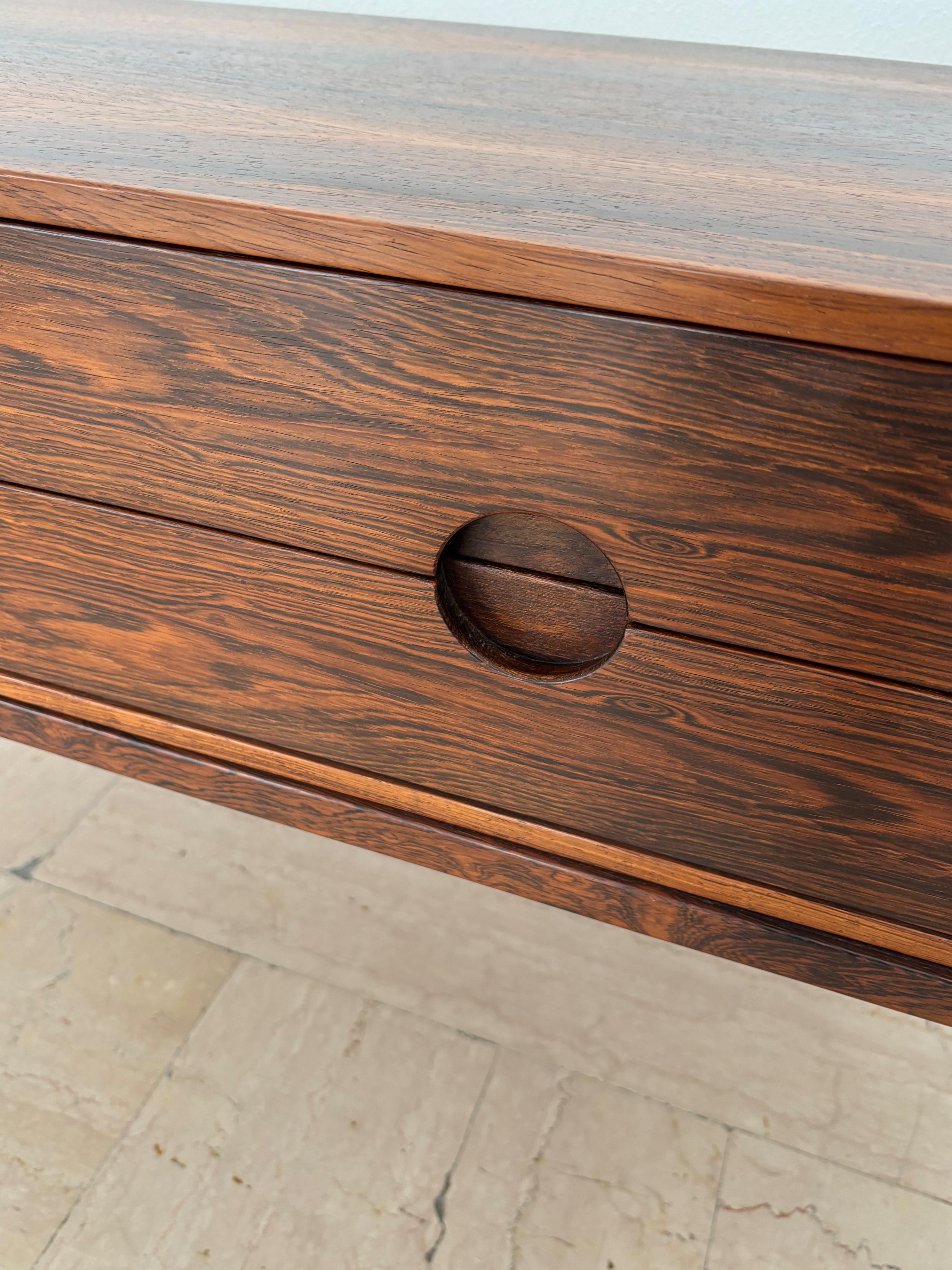 Kai Kristiansen für Aksel Kjirsgaard Dunkles Holz Skandinavische Anrichte Kommode 1960 im Angebot 9