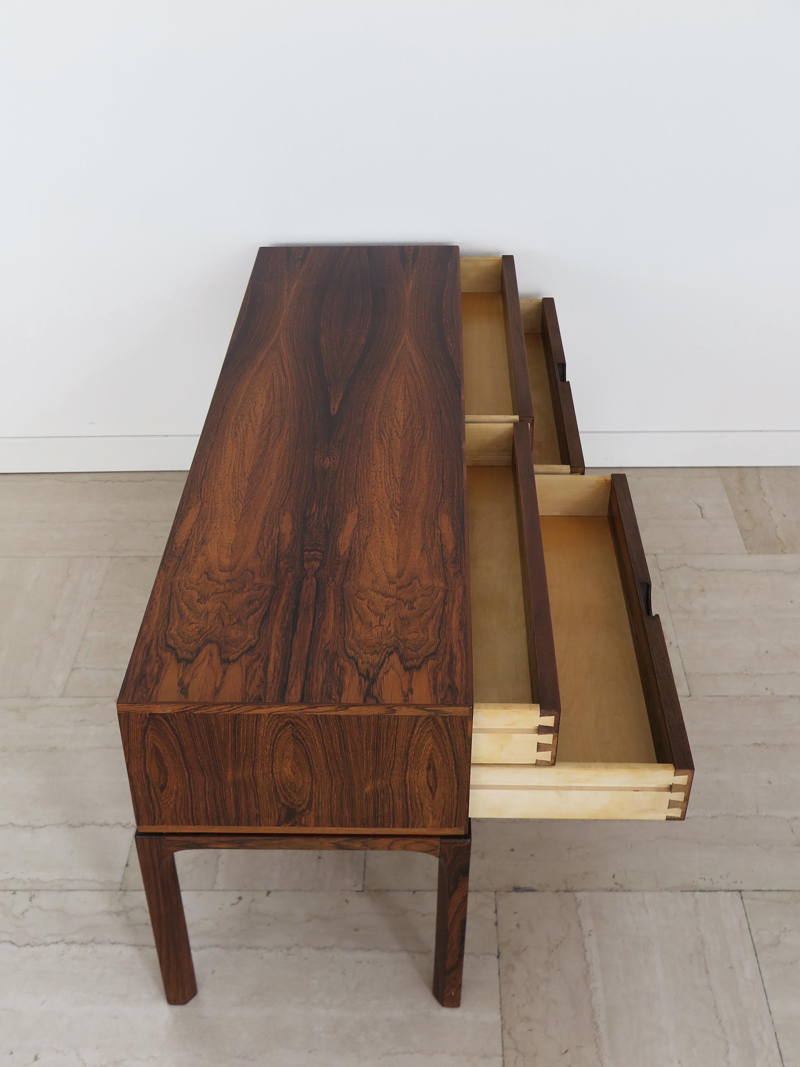Kai Kristiansen für Aksel Kjirsgaard Dunkles Holz Skandinavische Anrichte Kommode 1960 im Angebot 10