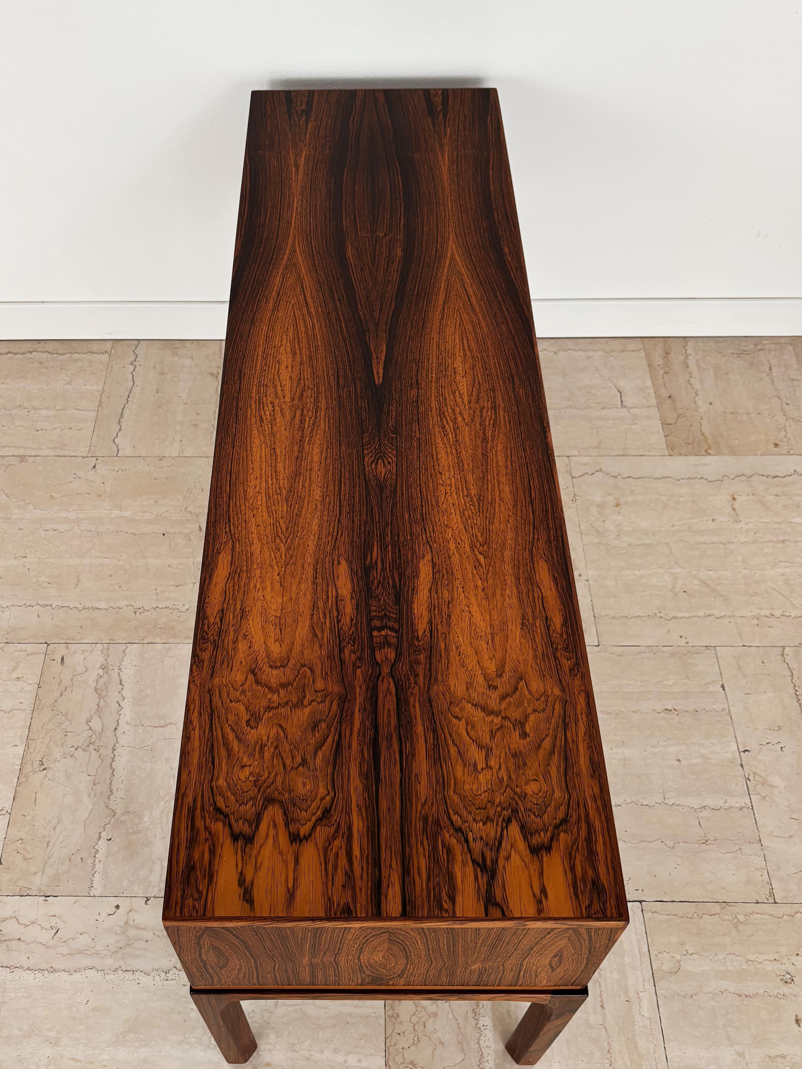 Kai Kristiansen für Aksel Kjirsgaard Dunkles Holz Skandinavische Anrichte Kommode 1960 im Angebot 2