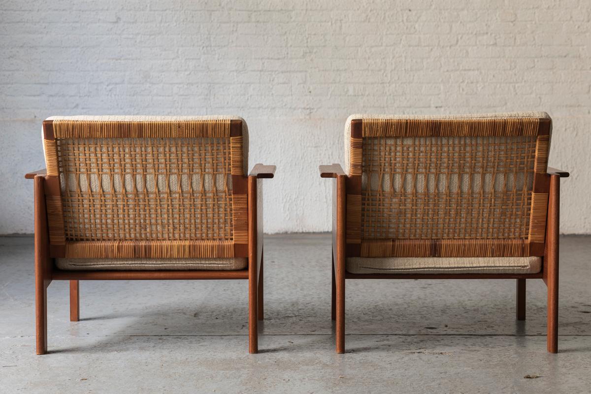 Kai Kristiansen for Christian Jensen Lounge Chairs ‘Model 150’, Danish Design 1