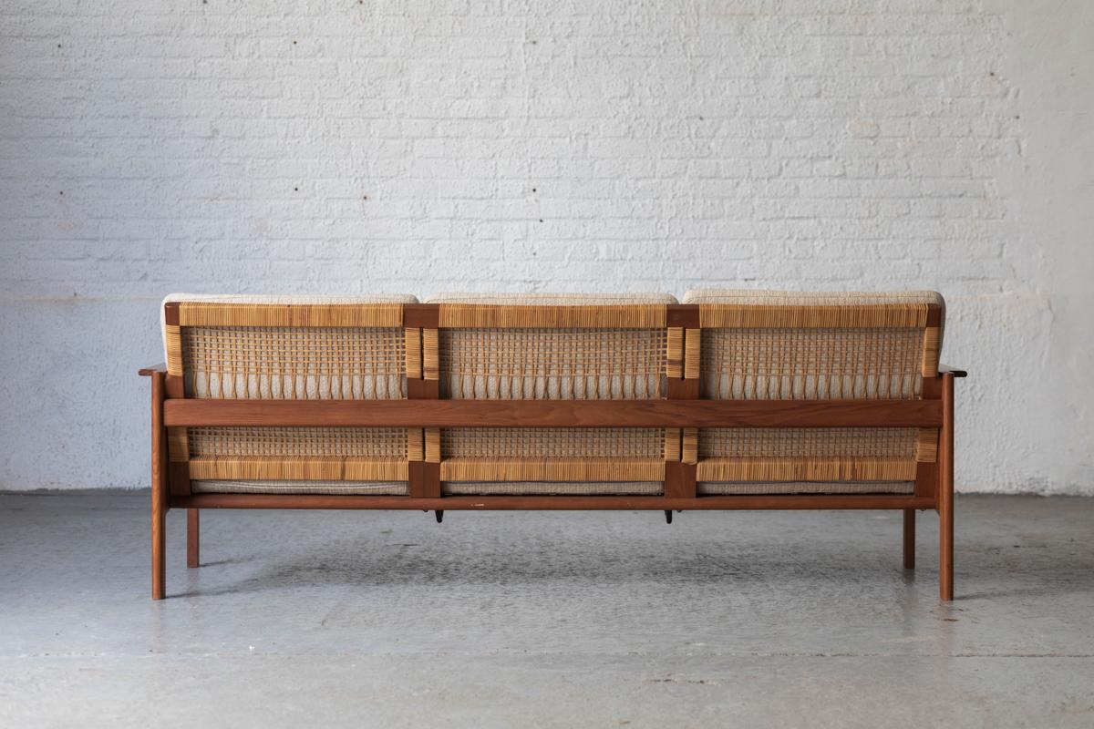 Kai Kristiansen for Christian Jensen Møbelsnedkeri Rare 3-Seater Sofa 4