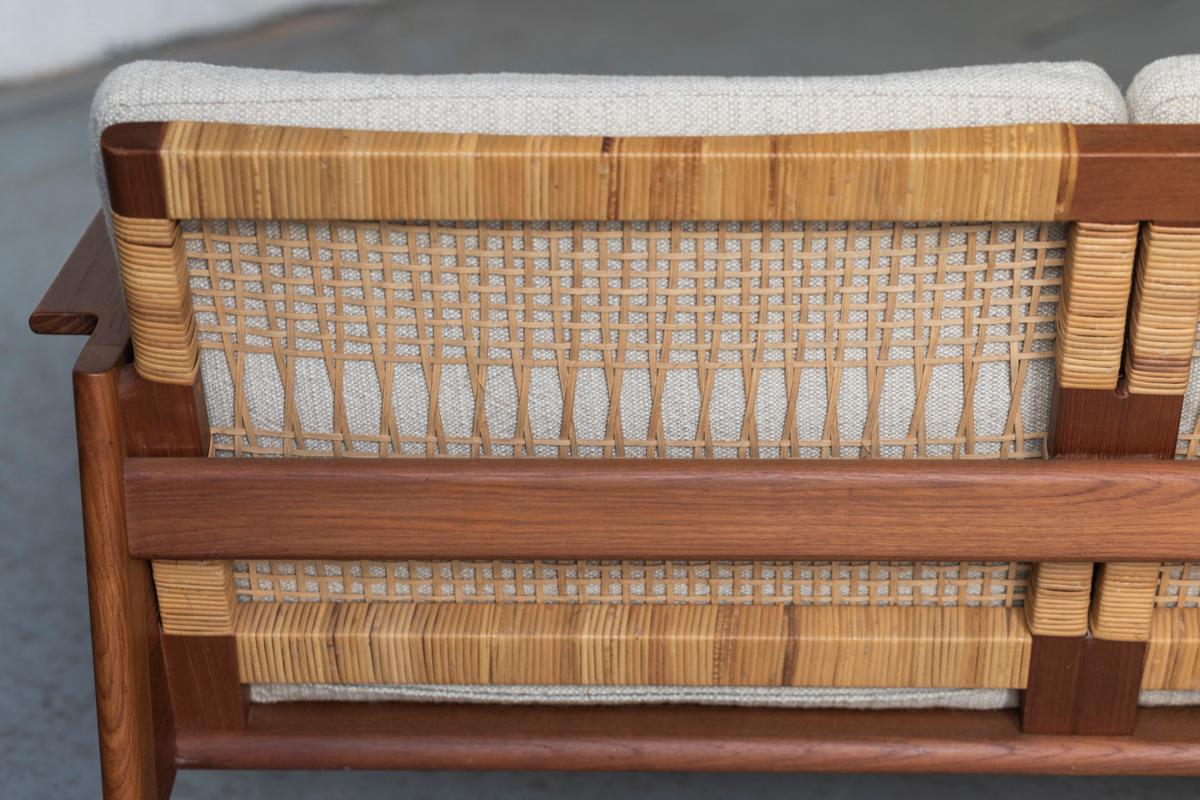 Kai Kristiansen for Christian Jensen Møbelsnedkeri Rare 3-Seater Sofa 7