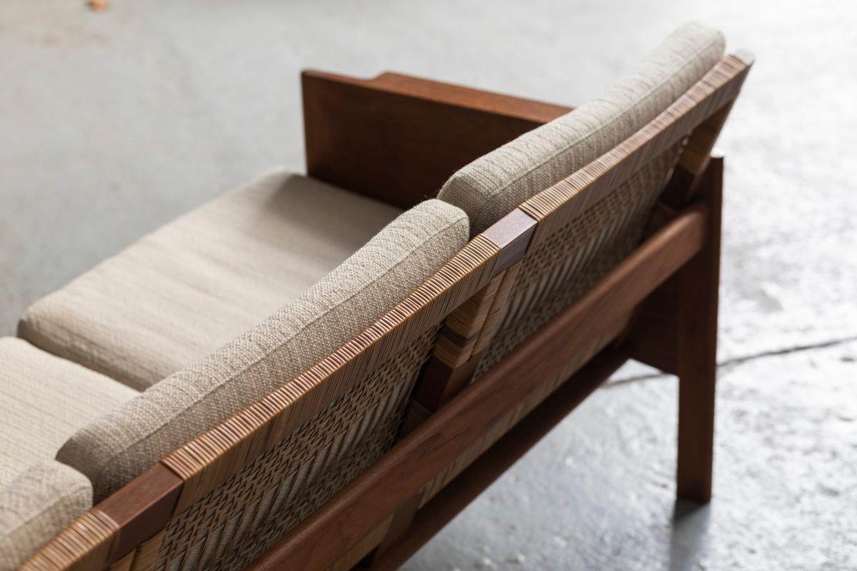 Kai Kristiansen for Christian Jensen Møbelsnedkeri Rare 3-Seater Sofa In Good Condition In Antwerpen, BE