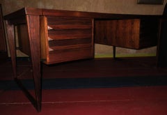 Kai Kristiansen for Feldballes Mobelfabrik Rosewood Desk, 1960