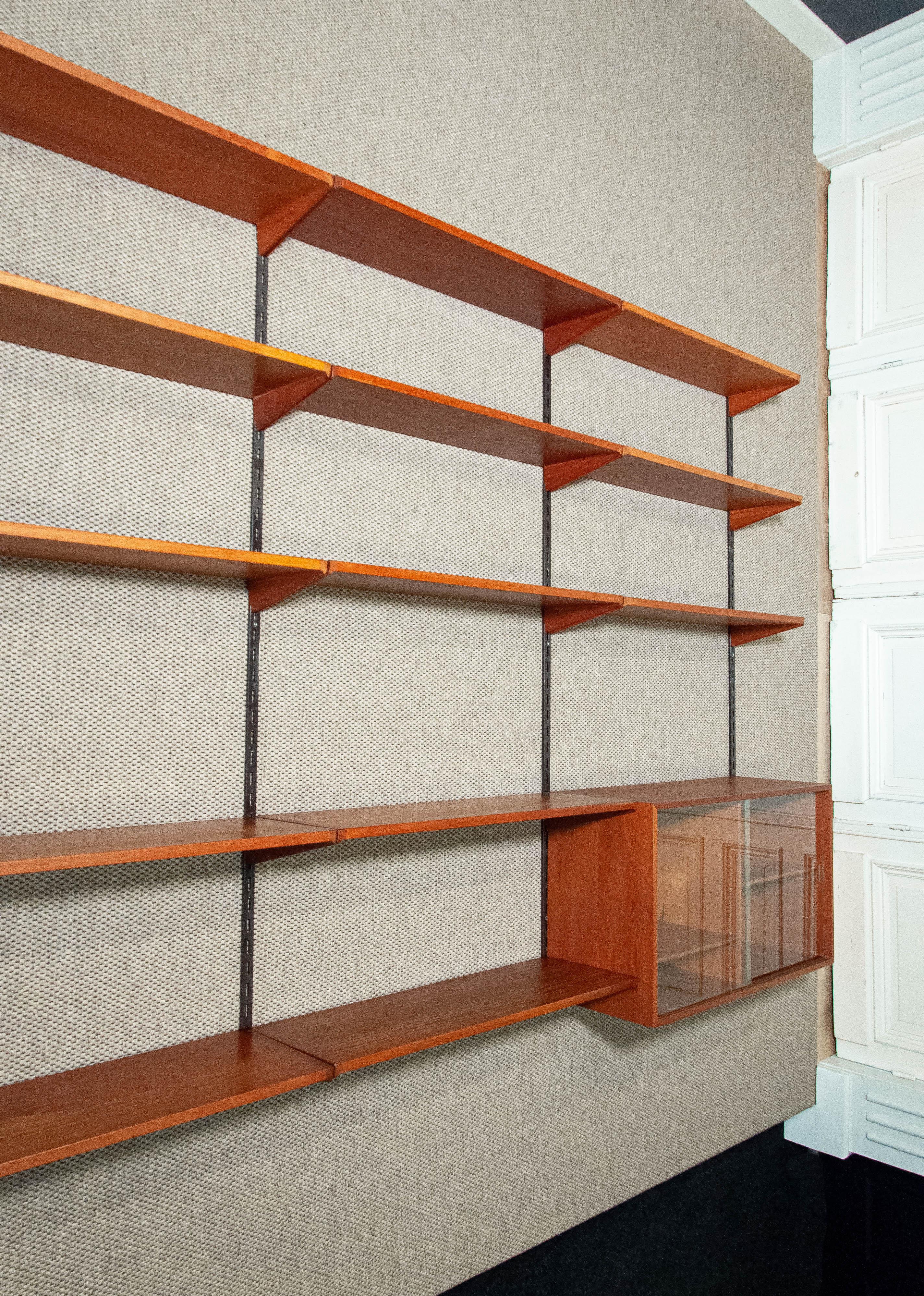 Kai Kristiansen for FM Møbler Wall Unit – Denmark, 1960s In Good Condition In Silvolde, Gelderland