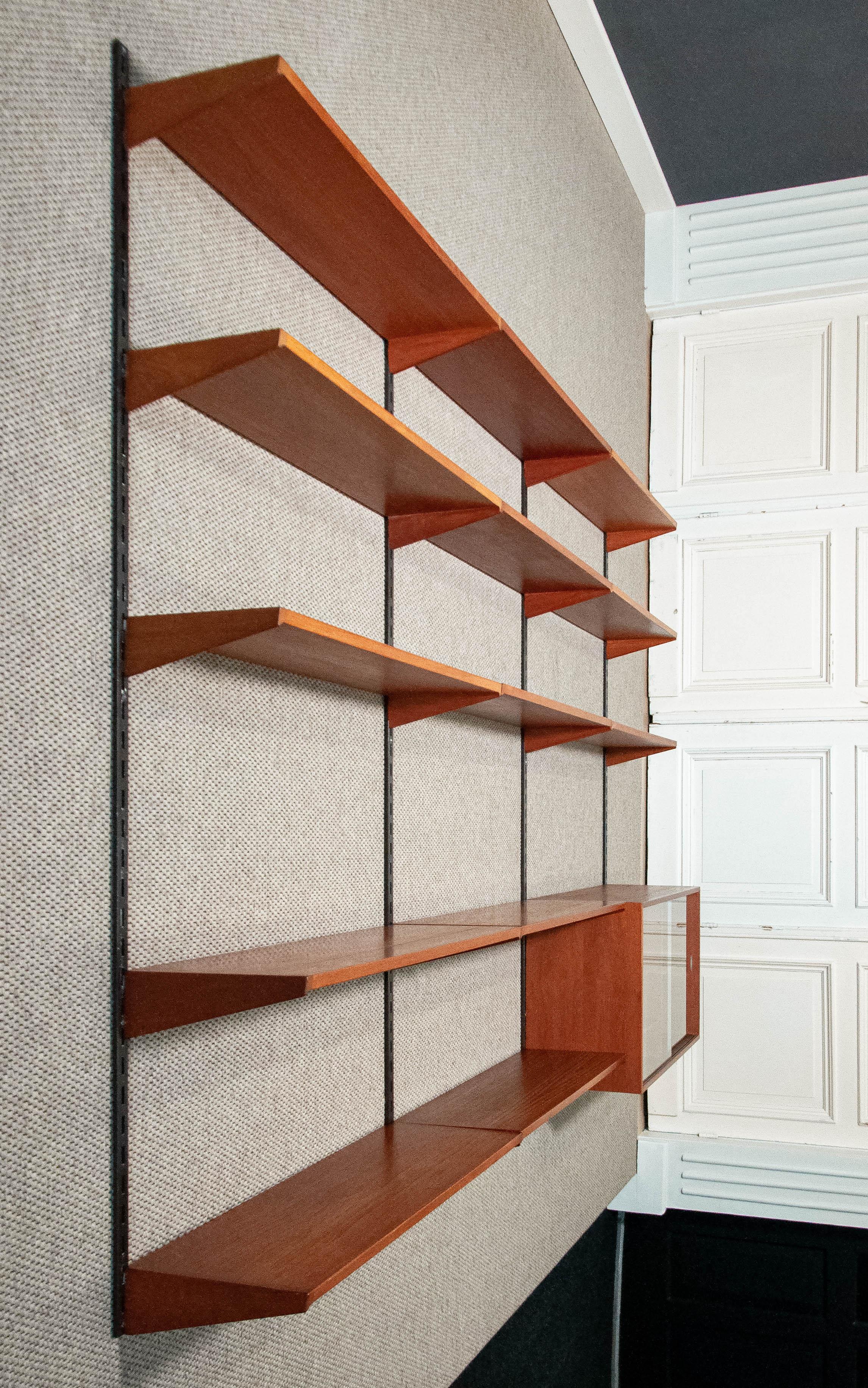 Teak Kai Kristiansen for FM Møbler Wall Unit – Denmark, 1960s