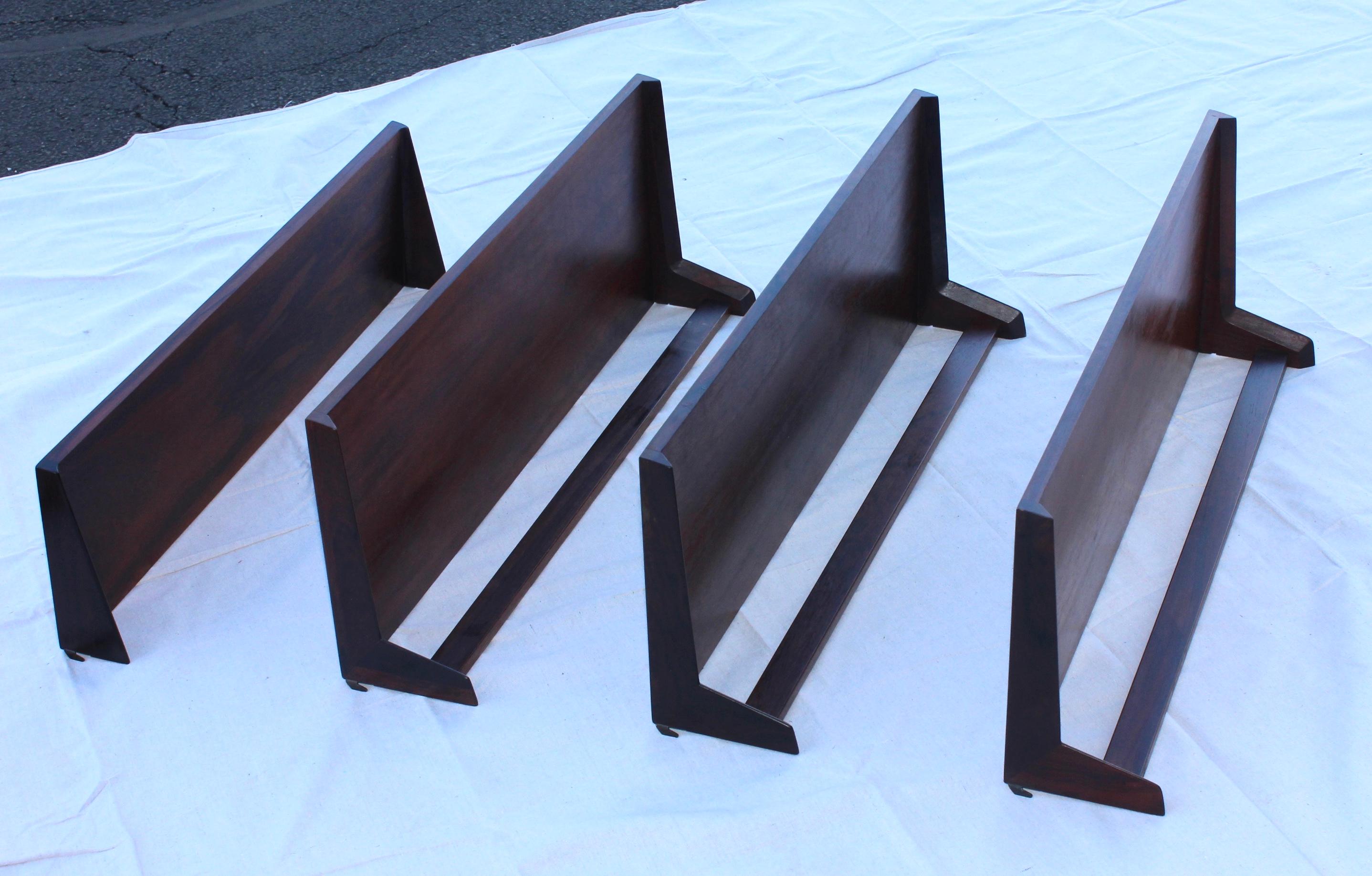 Kai Kristiansen for FM Mobler Rosewood Wall-Mounted Wall Unit 13
