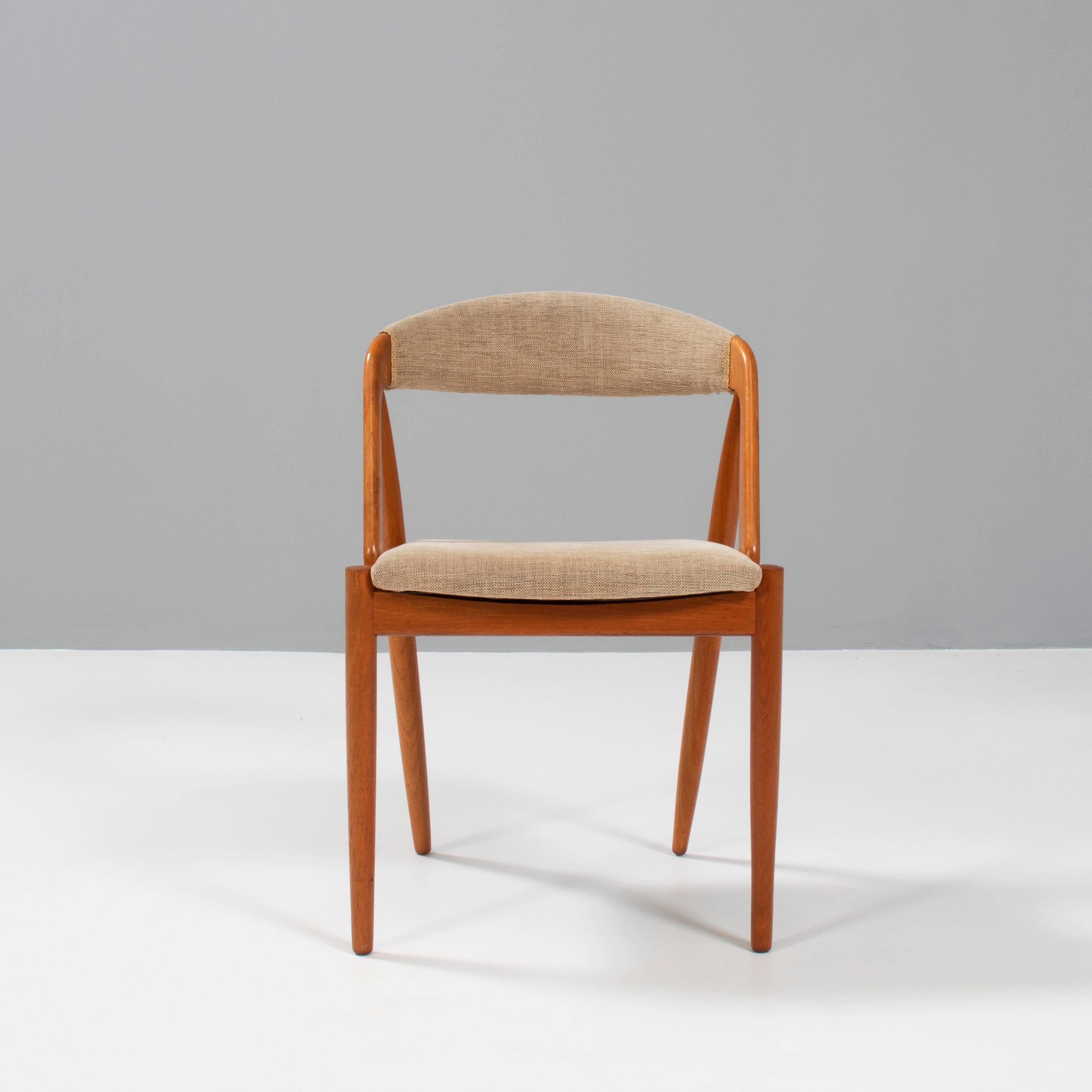 Danish 1960's Kai Kristiansen for Schou Andersen Model 31 Dining Chairs, Set of 4