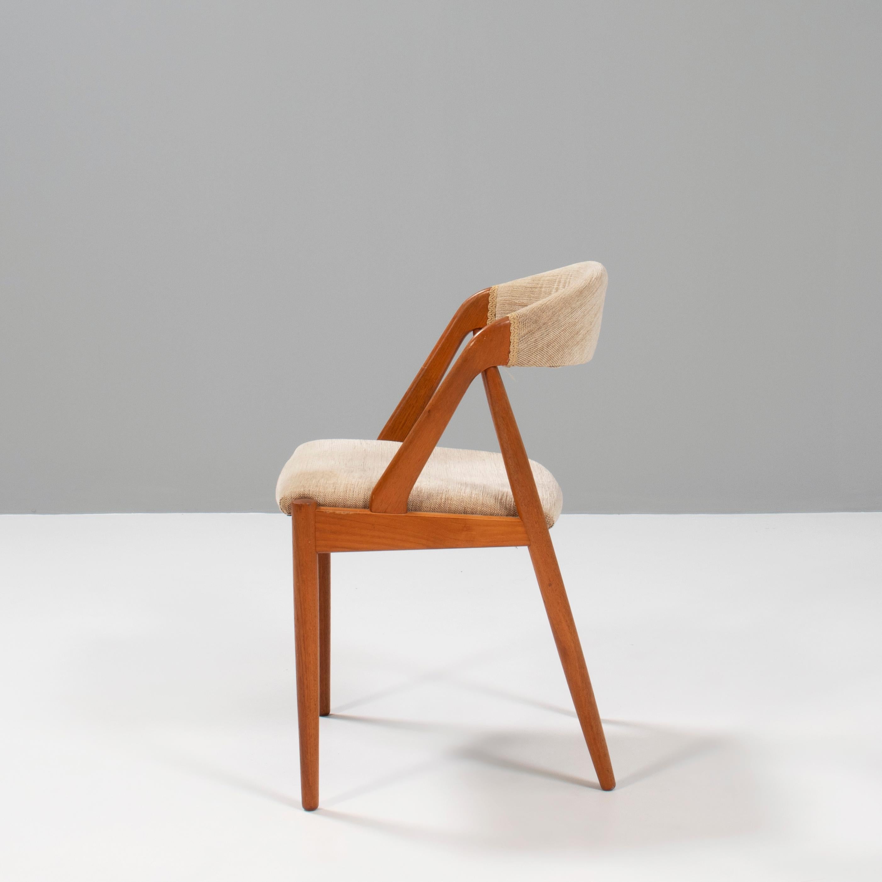 20th Century 1960's Kai Kristiansen for Schou Andersen Model 31 Dining Chairs, Set of 4