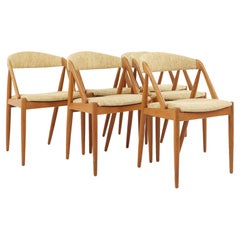 Kai Kristiansen for Schou Andersen Model 31 Mid Century Dining Chairs, Set of 6