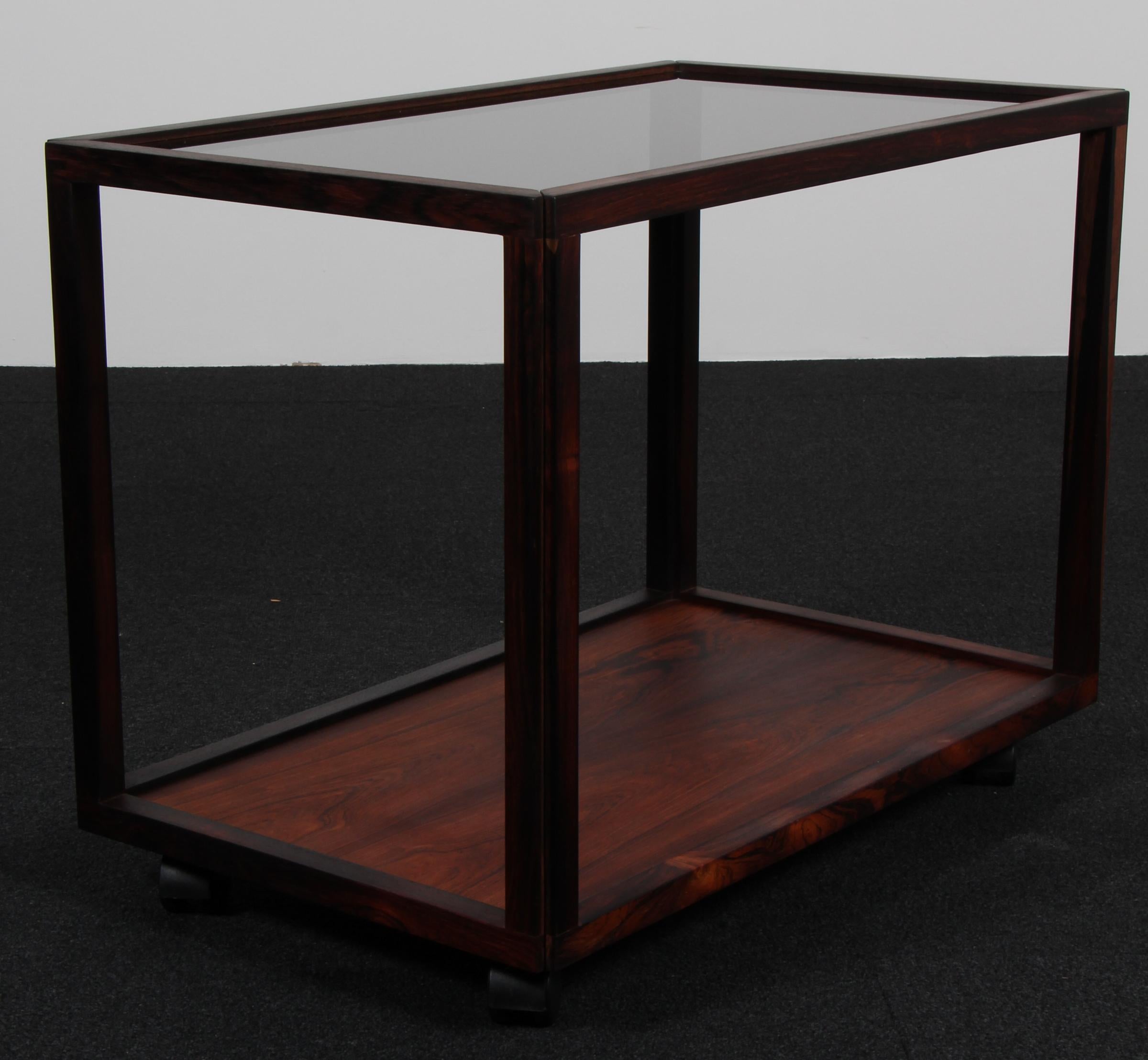 Mid-20th Century Kai Kristiansen for Vildbjerg Møbelfabrik, Bar Cart For Sale