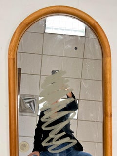 Kai Kristiansen for Vildbjerg Mobelfabrik Danish Modern Cathedral Mirror 1960s