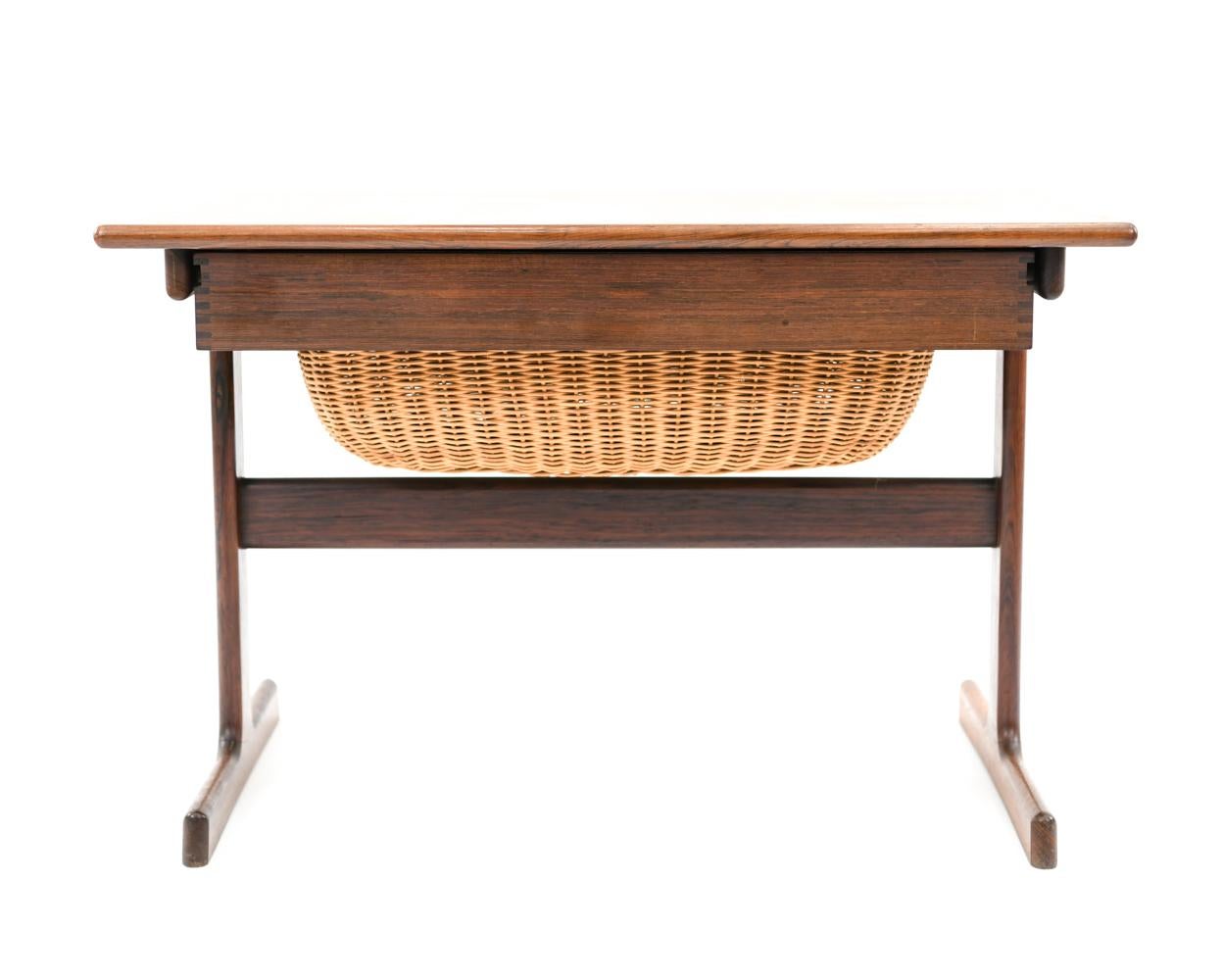 Kai Kristiansen for Vildbjerg Mobelfabrik Rosewood Sewing Table 4