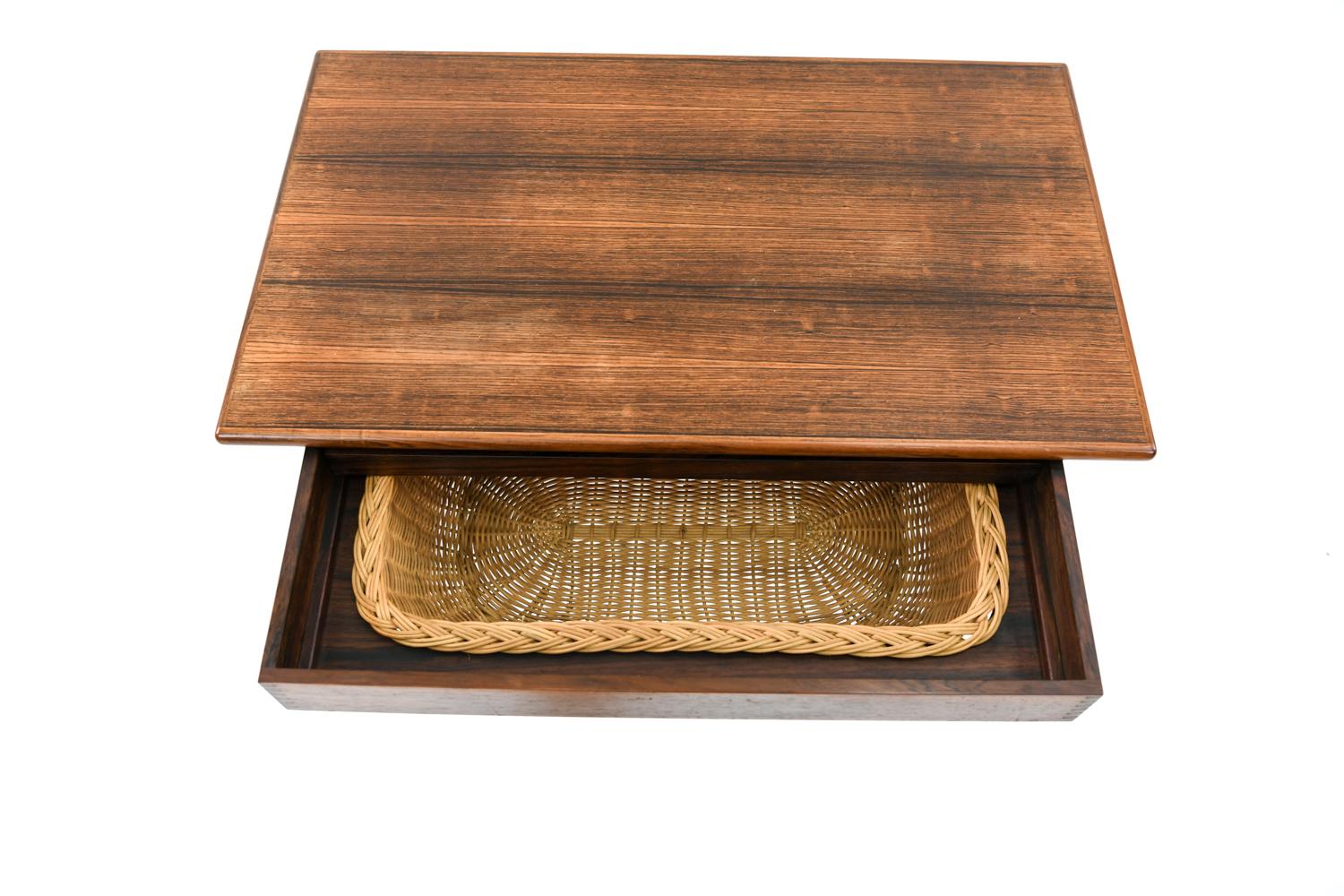Kai Kristiansen for Vildbjerg Mobelfabrik Rosewood Sewing Table 1