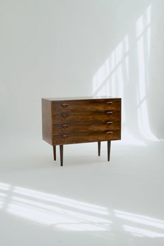 Kai Kristiansen Four Drawer Chest by FM Mobler, Denmark