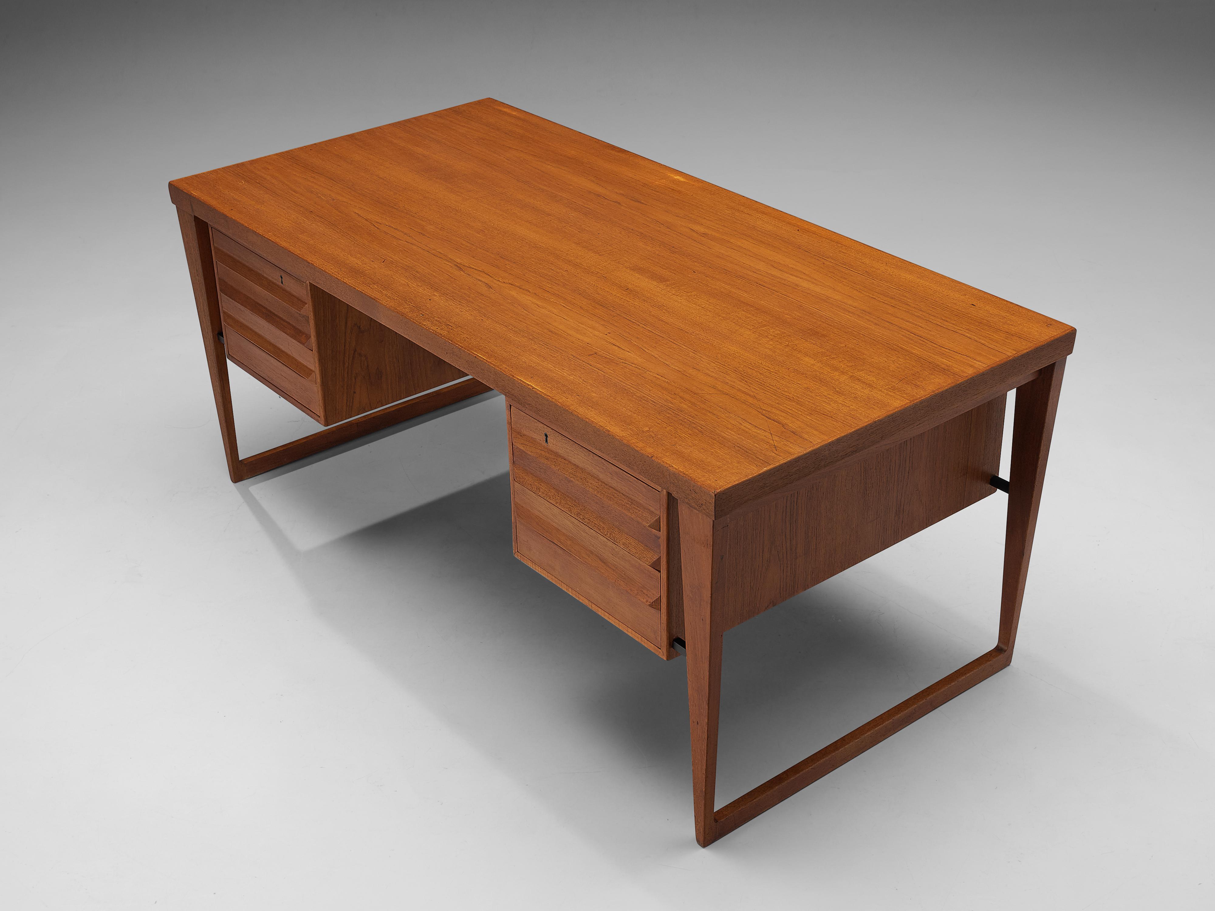 Kai Kristiansen Free-Standing Desk in Teak 2
