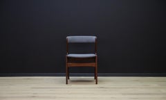 Kai Kristiansen Grey Chairs Original Vintage 1960s Beech