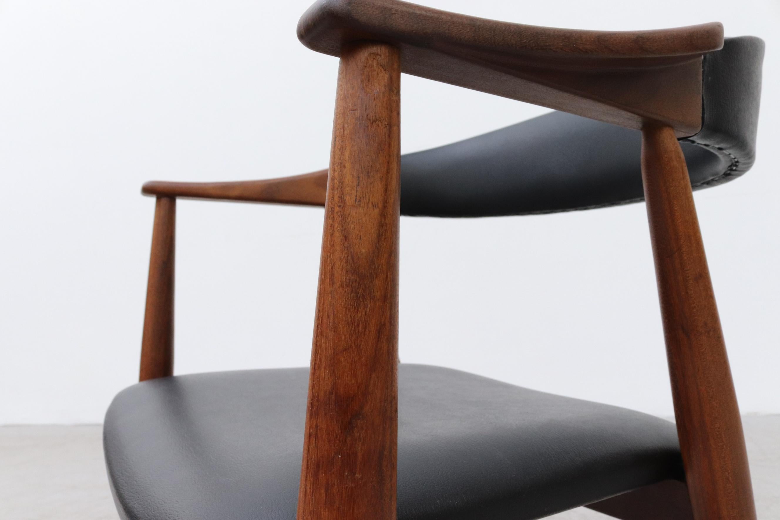 Kai Kristiansen Inspired Teak Arm Chair by Th. Harlev 3