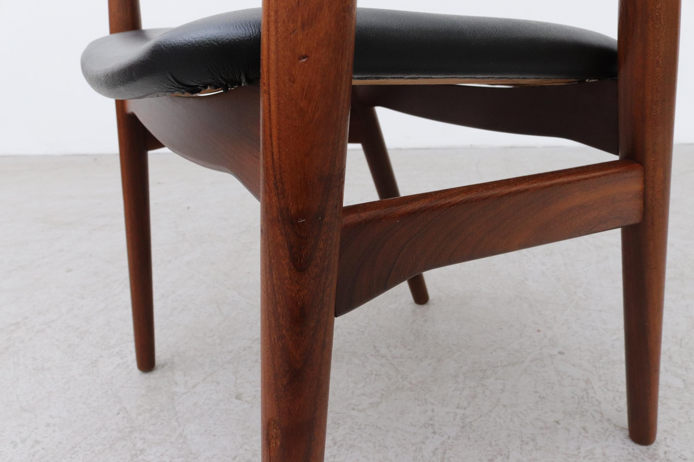 Kai Kristiansen Inspired Teak Arm Chair by Th. Harlev 4