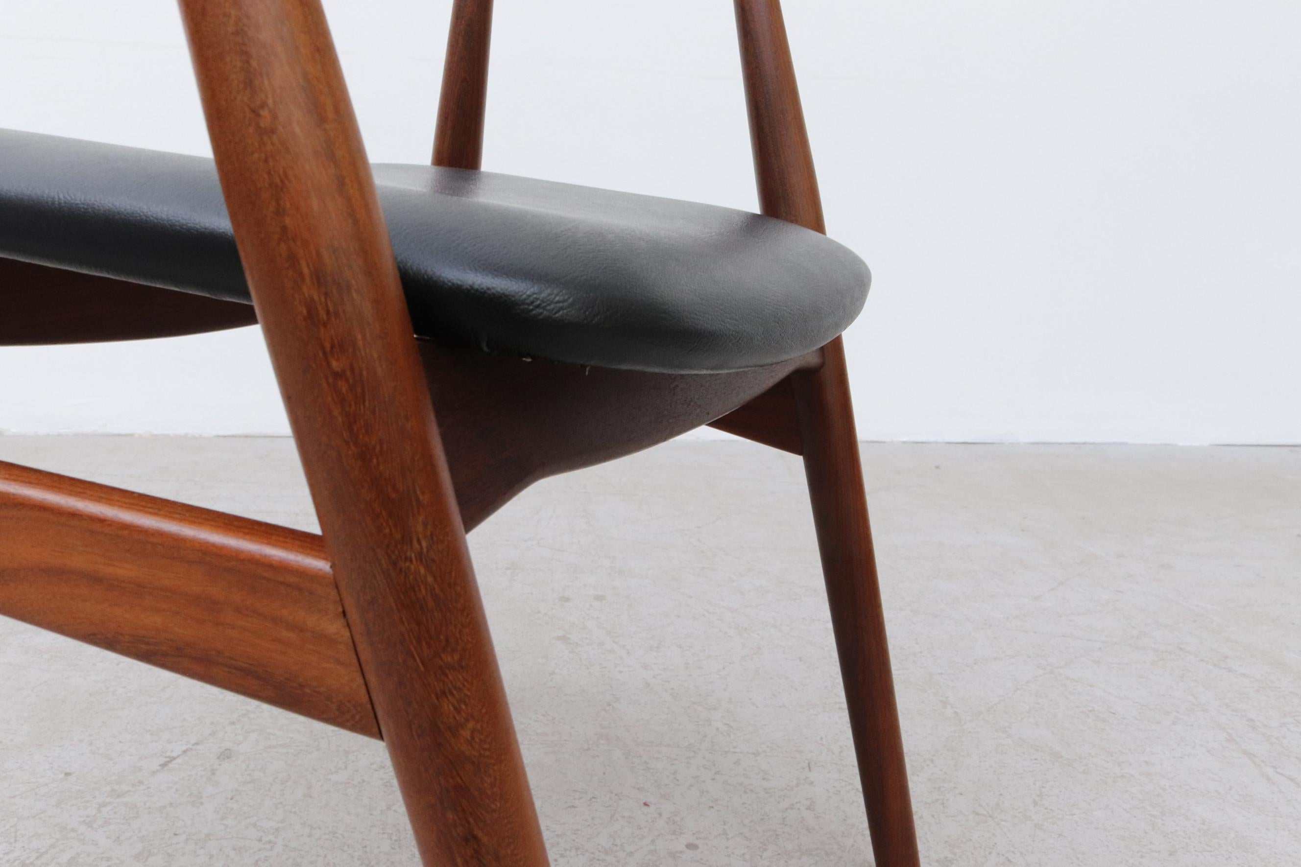 Kai Kristiansen Inspired Teak Arm Chair by Th. Harlev 6